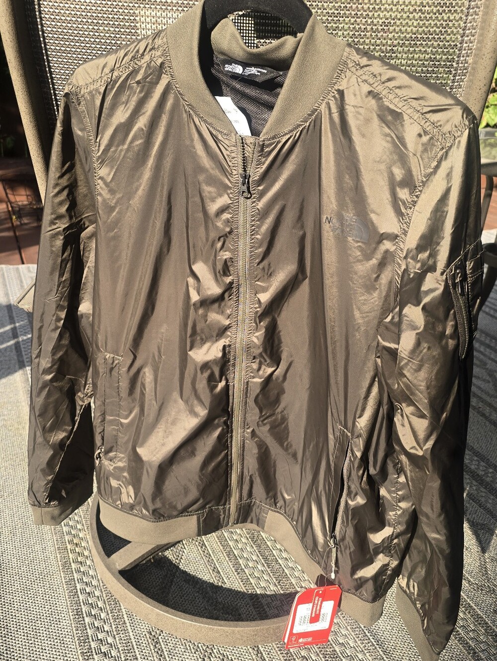 The North Face Olive Green Women's Lightweight Bomber Jacket